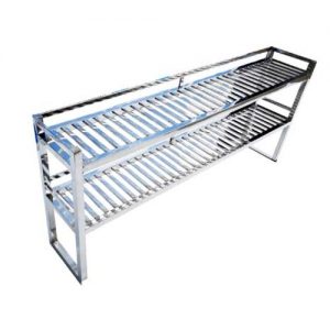 Kệ Bếp Inox 2 Tầng Trên Bàn 1m6 KEI-13