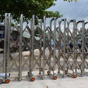Cổng Xếp Inox MS01