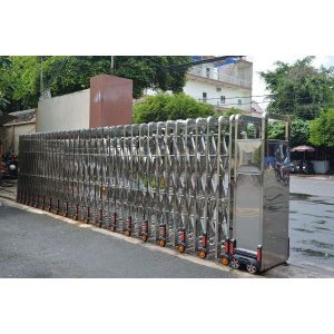Cổng Xếp Inox MS08