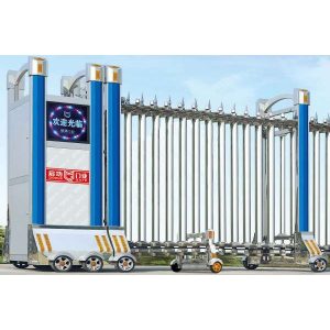 Cổng Xếp Inox Nhập Khẩu QG-J1604