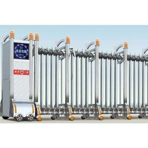 Cổng Xếp Inox Nhập Khẩu QG-J1610