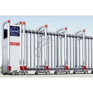 Cổng Xếp Inox Nhập Khẩu QG-J1612