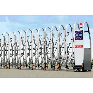 Cổng Xếp Inox Nhập Khẩu QG-J1635