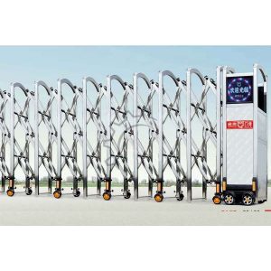 Cổng Xếp Inox Nhập Khẩu QG-J1637