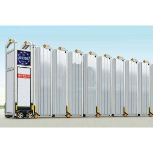 Cổng Xếp Inox Nhập Khẩu QG-L1642