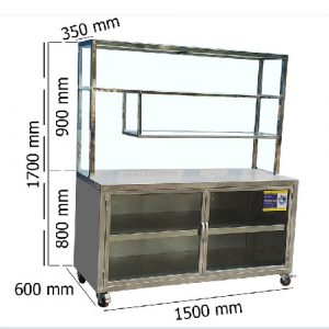 Tủ Bếp Inox Công Nghiệp TUI-21