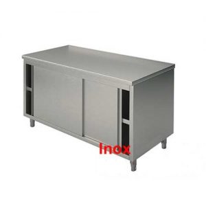 Tủ Inox Cửa Lùa 2 Tầng TUI-05