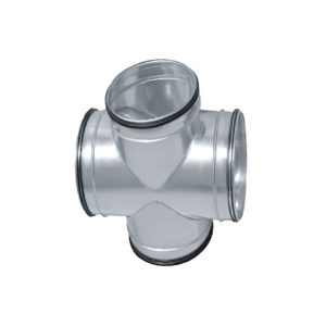 Chia 4 hướng ống gió tròn