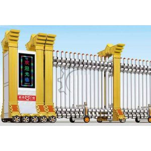 Cổng xếp nhôm nhập khẩu QG-L1601