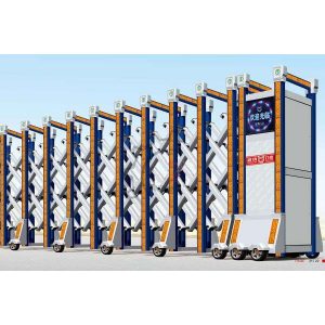 Cổng xếp nhôm nhập khẩu QG-L1609