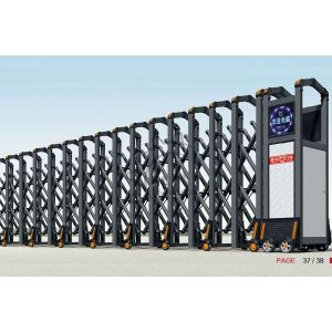 Cổng xếp nhôm nhập khẩu QG-L1626