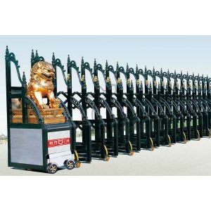 Cổng xếp nhôm nhập khẩu QG-L1627