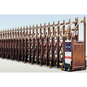 Cổng xếp nhôm nhập khẩu QG-L1630