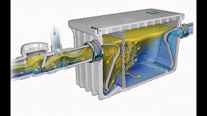 Be tach dau mo trong xu ly nuoc thai