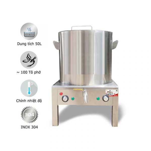 Nồi Nấu Nước Dùng 50L